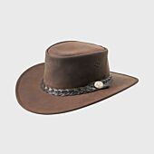 Brown Australian hat