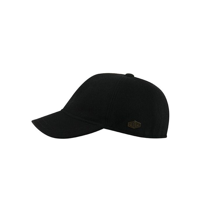 Baseball EL – 100% Wool Cashmere – Black