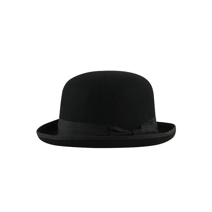 Bowler W – Wool Felt – Black
