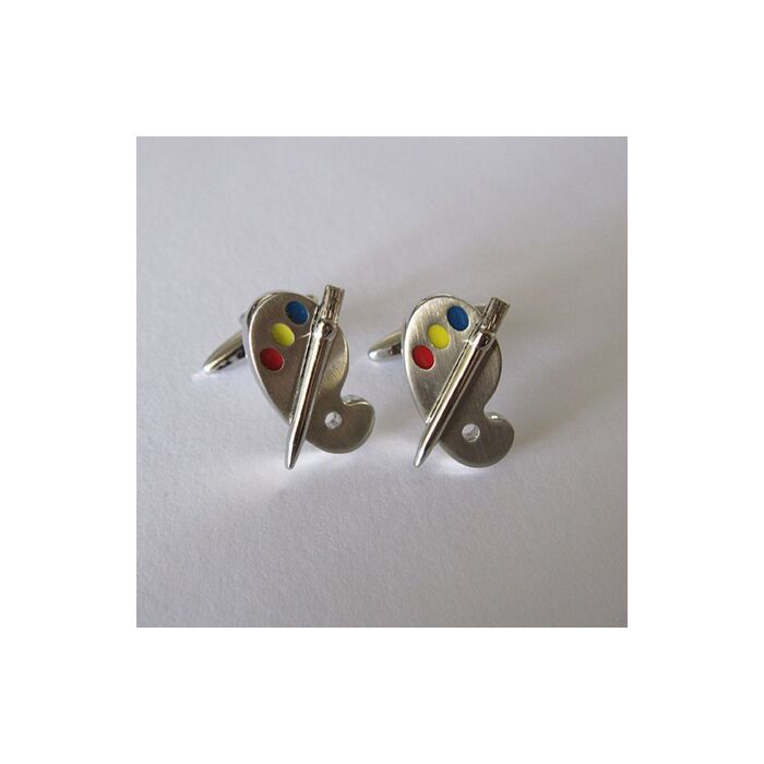 Paint Pallet Cufflinks