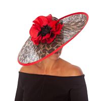 Leopard Fascinator